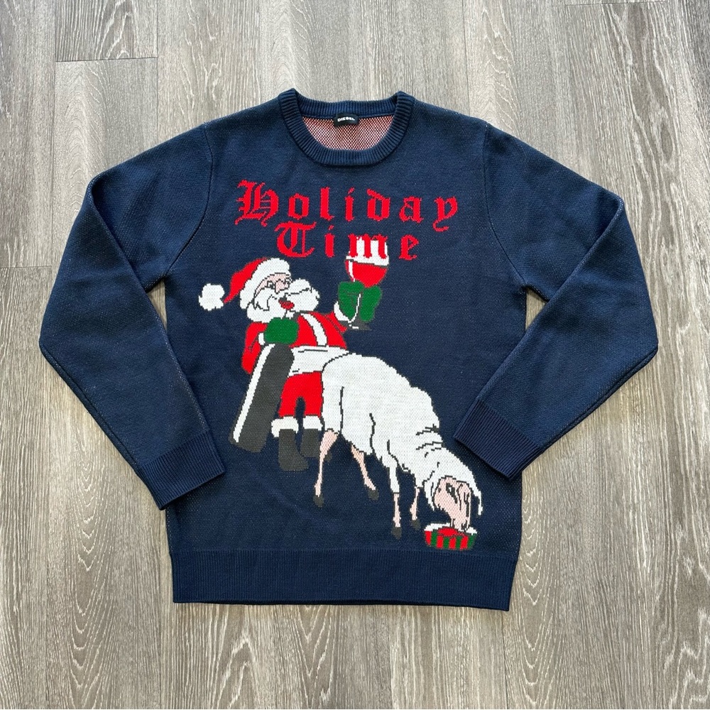 DIESEL “UGLY CHRISTMAS SWEATER”